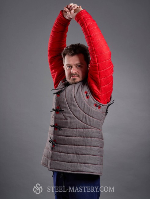 HEMA gambeson with lapped sleeves Gambeson