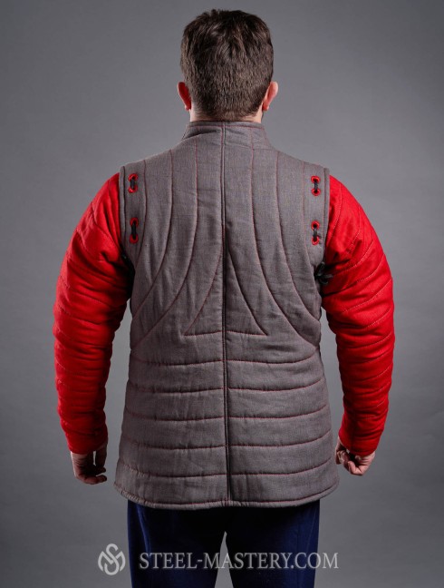 HEMA gambeson with lapped sleeves Gambeson