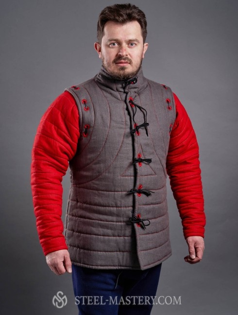 HEMA gambeson with lapped sleeves Gambeson
