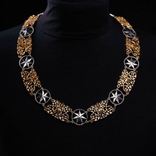 Medieval necklace "Butterfly on the Star" image-1