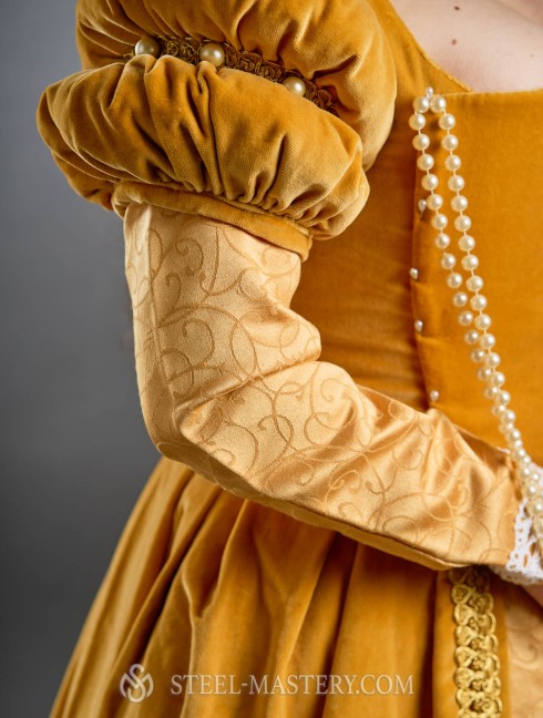 French court costume, XVIth century  Categorías antiguas