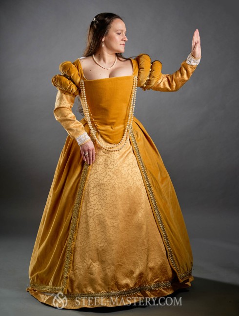 French court costume, XVIth century  Old categories