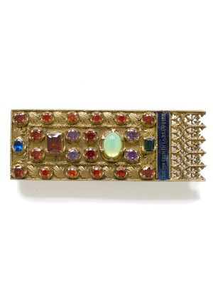 Strapend from the belt of Elizabeth of Luxembourg  Strapends