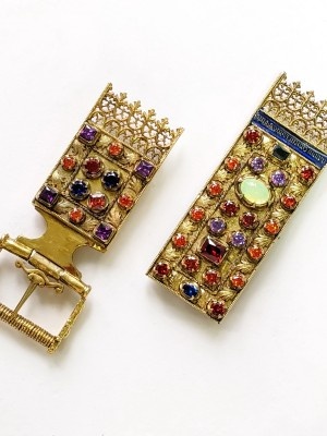 Small belt set of Elizabeth of Luxembourg Sett di cinture