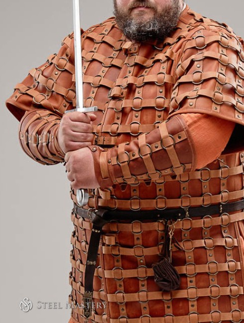 10 steel rings, diametr 3.5 cm (1.38 inches) Plate armor