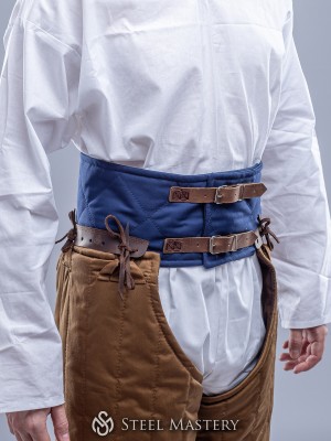  Arming belt, soft quilted Padded chausses