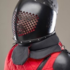 Helmet for knife- and stick-fighting, modern sword fighting and HMB fencing training image-1