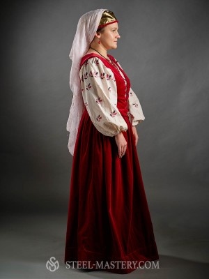 Polish Noblewoman Costume, XVII-XVIII century Categorías antiguas