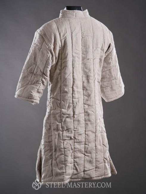 Short sleeved Viking gambeson  Armature imbottite pronte