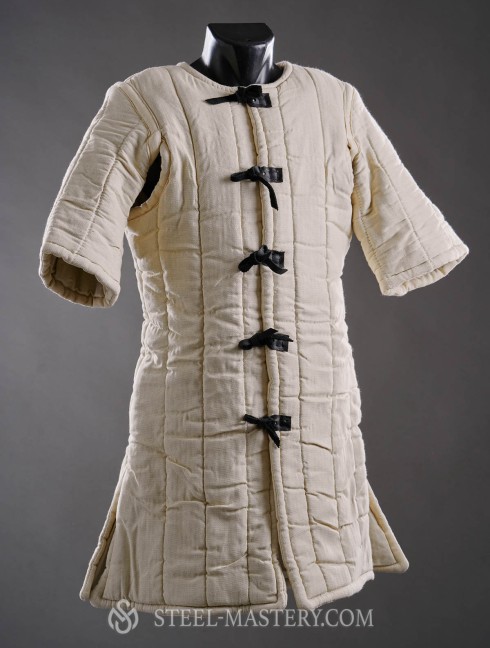 Short sleeved Viking gambeson  Ready padded armour
