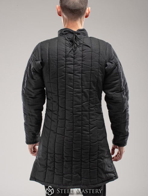 Cotton gambeson front closed XS-size Ready padded armour