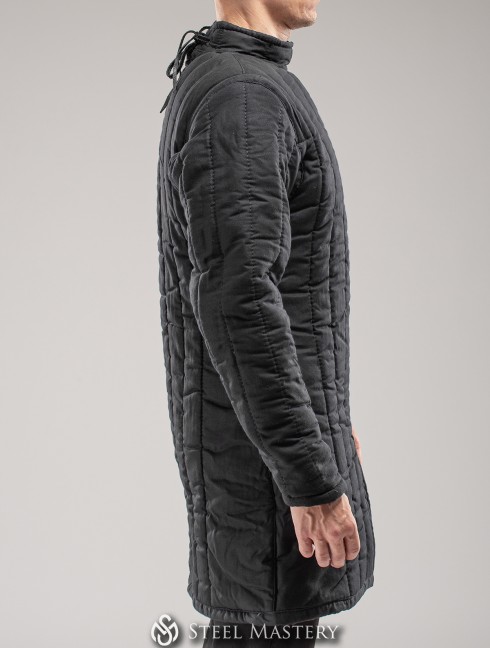 Cotton gambeson front closed XS-size Armature imbottite pronte