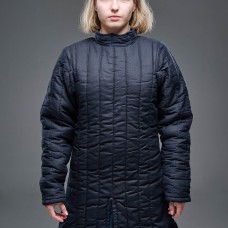 Cotton gambeson front closed XS-size image-1