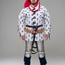 Costume of Charles de Blois from battle of the Hundred Years' War, stylization image-1