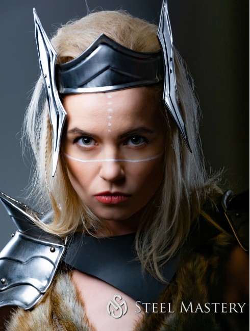 Warrior lady princess of battle fantasy set Armure de plaques
