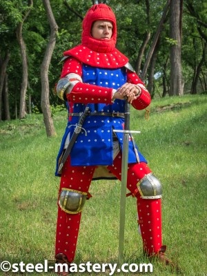 BRIGANDINE ARMOR SET, XIII CENTURY