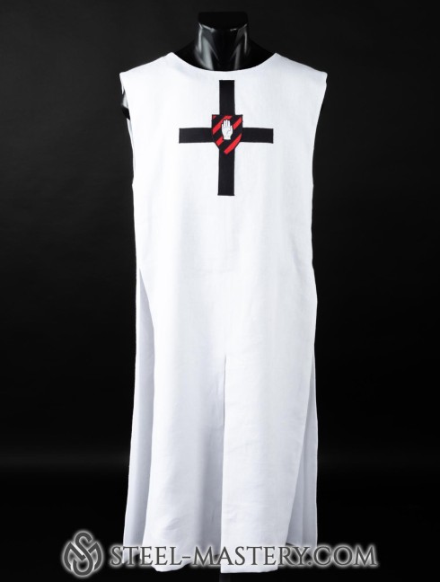 Knight tabard with the emblem of black cross and palm Old categories