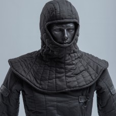 One-piece padded liner with pelerine image-1