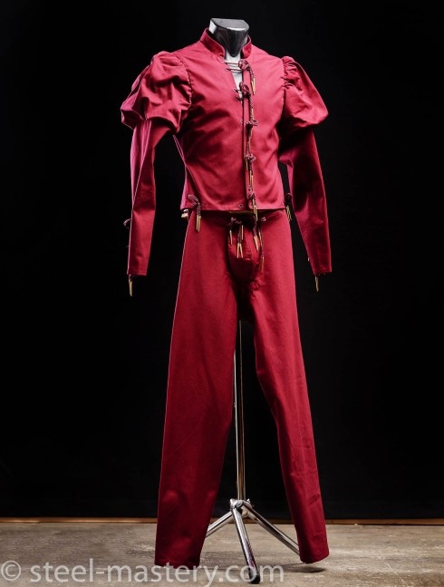Medieval men's suit in Burgundian style of the XV century  Pronte per essere spedite