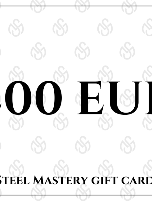 Steel Mastery Gift Card Nouvelles catégories