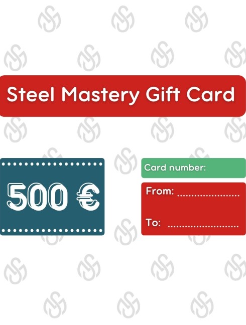 Steel Mastery Gift Card New categories