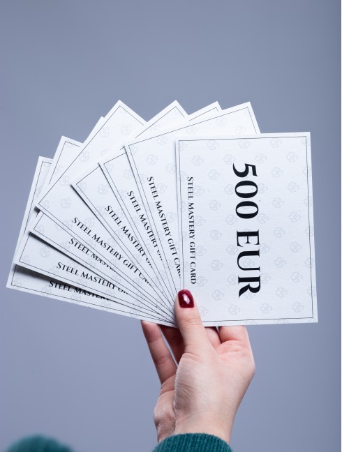Steel Mastery Gift Card New categories