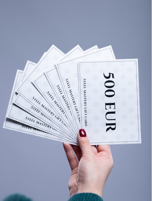 Steel Mastery Gift Card Nuove categorie