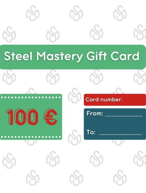 Steel Mastery Gift Card Neue Kategorien