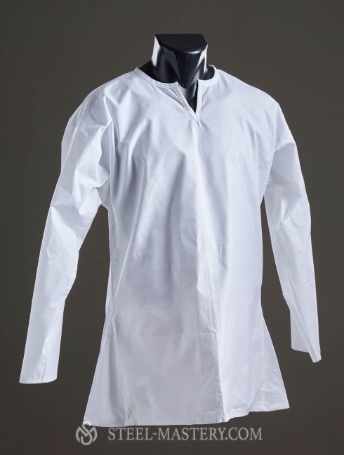 Cotton medieval chemise, L size