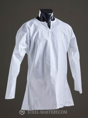 Cotton medieval chemise, L size Pronte per essere spedite