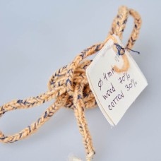 Sand with blue wood lacing cord image-1