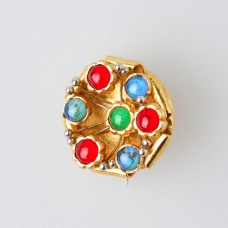 Brooch with six stones 1360-15 image-1