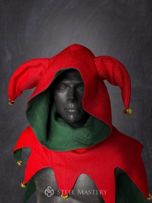 CAP AND BELLS (HAT OF COURT JESTER )