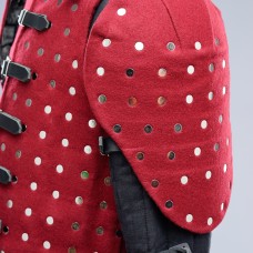 Cold-rolled steel red spaulders  image-1