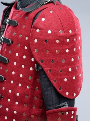 Cold-rolled steel red spaulders