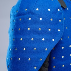 Cold-rolled royal blue spaulders  image-1