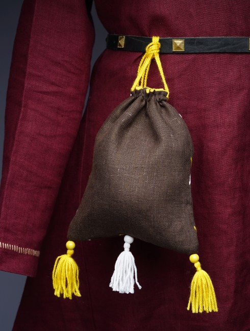 Medieval handbag with diamond decoration Sacs