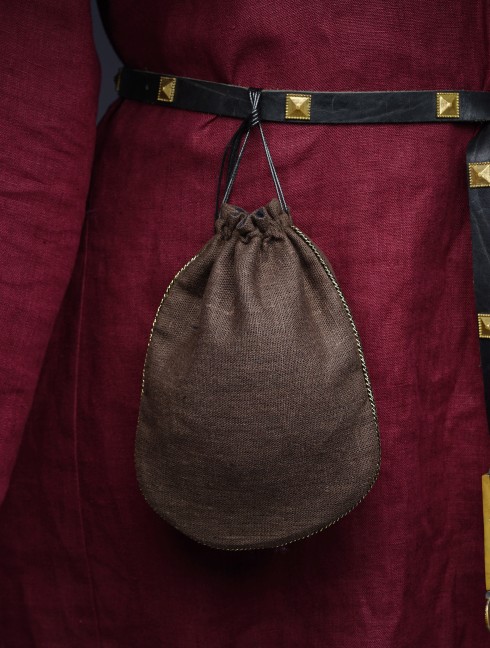 Linen brown pouch  Bolsos