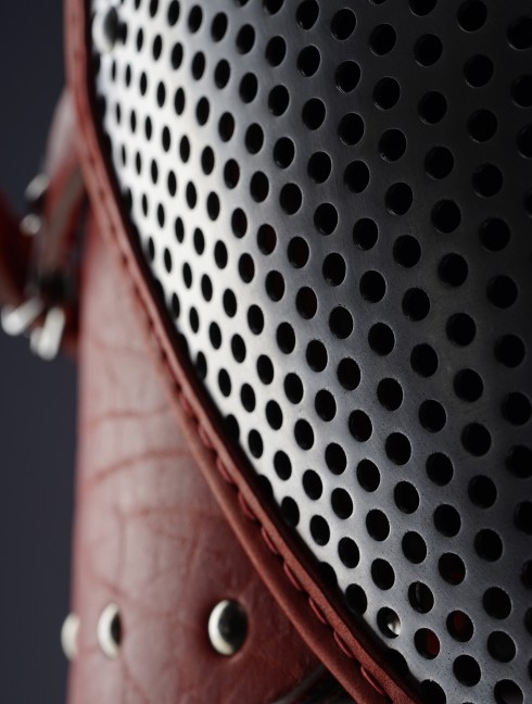 Fencing bascinet with a meshed visor for SCA/HEMA  Plattenrüstungen