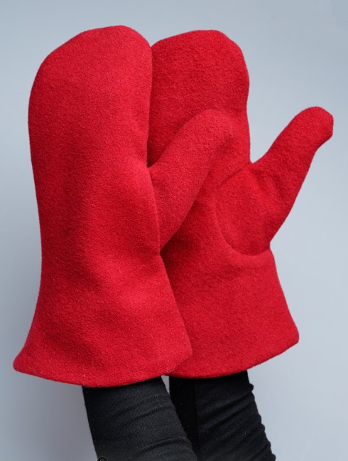 Medieval Woolen Mittens  Gepolsterte handschuhe und fäustlinge