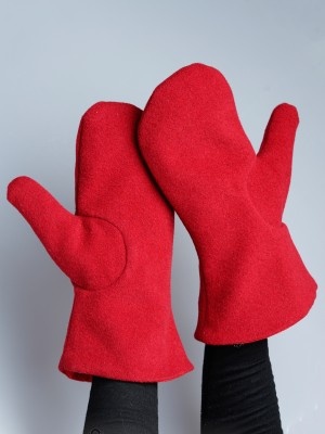 Medieval Woolen Mittens  Gepolsterte handschuhe und fäustlinge
