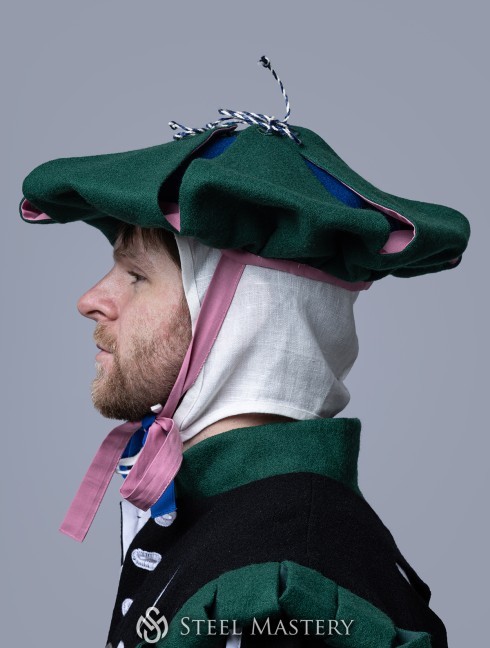 Landsknecht flower hat   Couvre-chefs