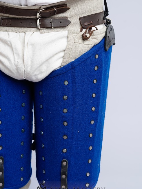 Royal blue woolen thigh protection Vecchie categorie