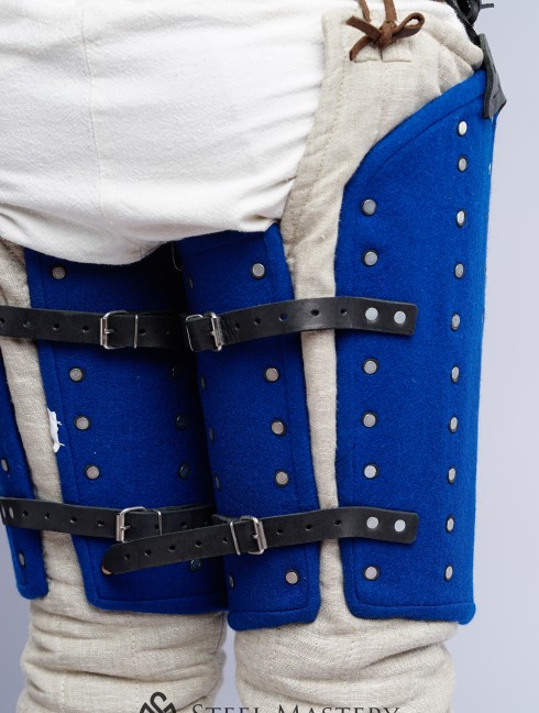 Royal blue woolen thigh protection Vecchie categorie
