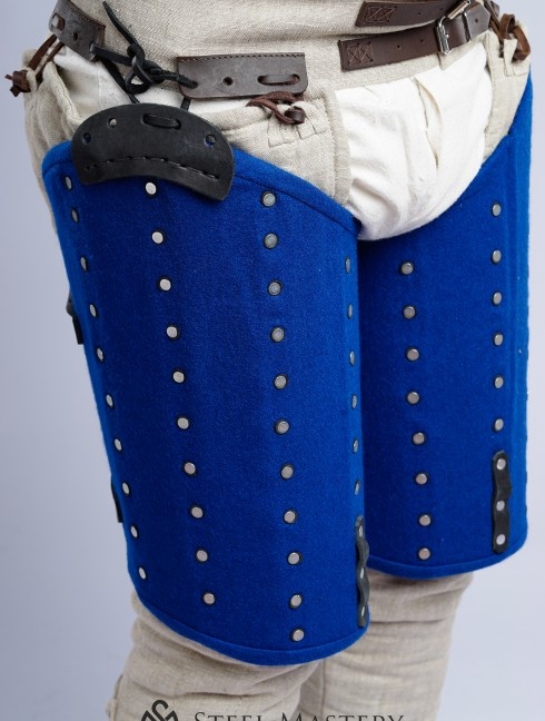 Royal blue woolen thigh protection Vecchie categorie