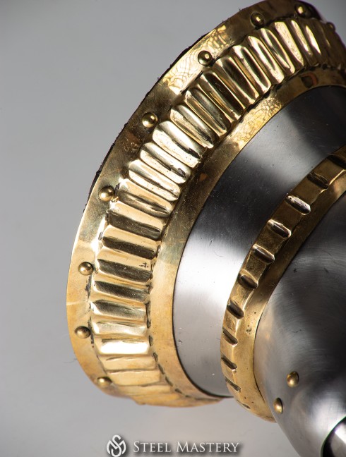 Milano Hourglass Gauntlets 1370-1390 years Armure de plaques