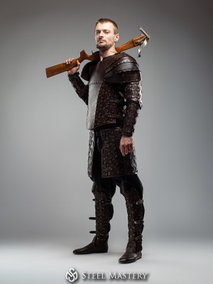 Studded Leather Armor Perfect for LARP, Cosplay & Collectors