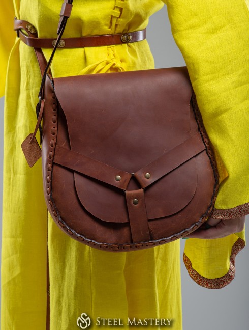 Enchanting Leather Shoulder Bag Sacs