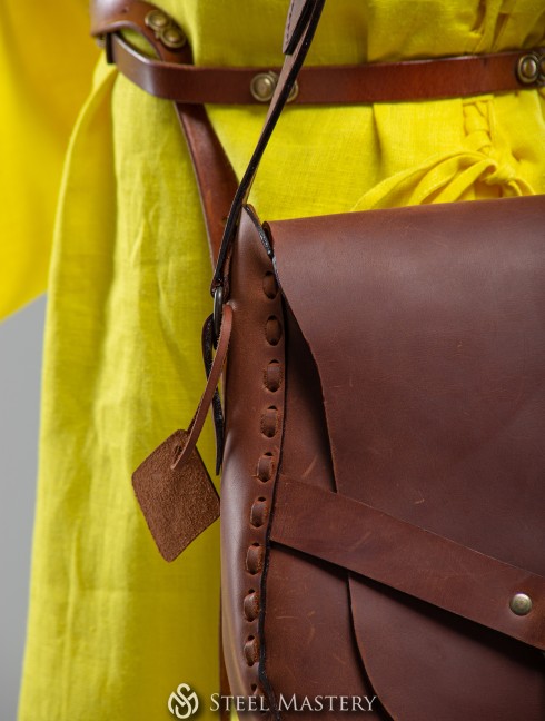 Enchanting Leather Shoulder Bag Sacs