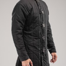 Black ordinary gambeson in stock S size image-1